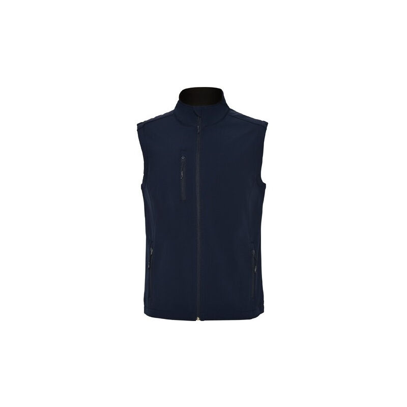 

Roly - Chaleco softshell compuesto de 2 capas QUEBEC SS6438 | L - Azul Marino