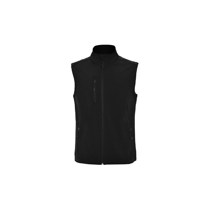 

Roly - Chaleco softshell compuesto de 2 capas QUEBEC SS6438 | Negro - XXXL