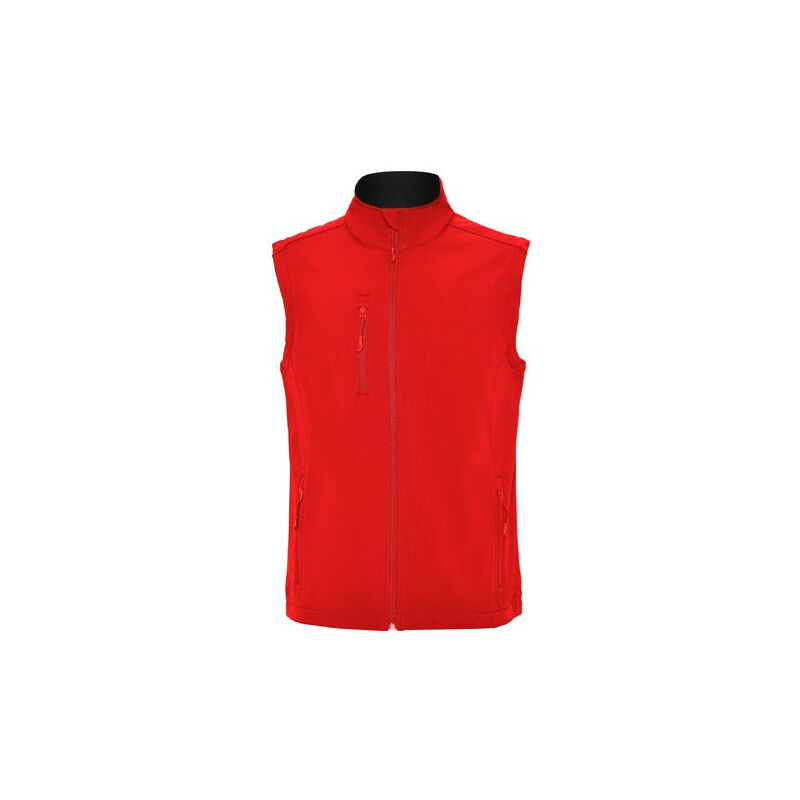 

Roly - Chaleco softshell compuesto de 2 capas QUEBEC SS6438 | Rojo - M