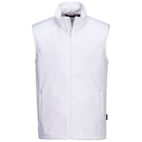 Chaleco softshell Print & Promo (2 capas) corta vientos TK22 XL Blanco