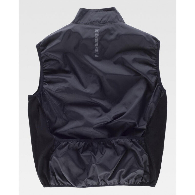 

Chaleco con costados en tejido elástico WORKTEAM Sport C3619 | Negro - M