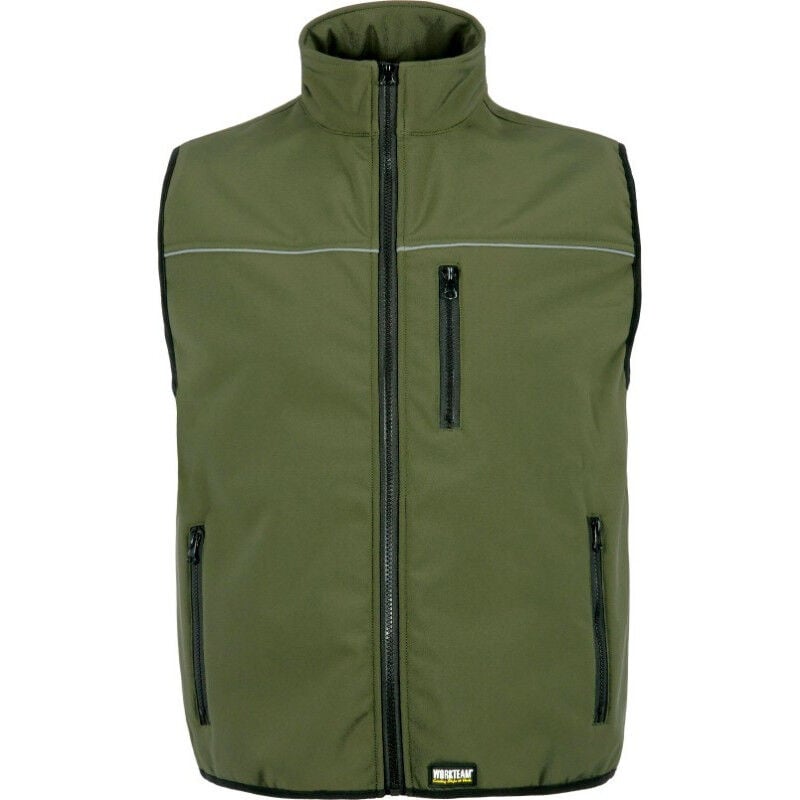 

Chaleco Sport con membrana interior transpirable S9310 Workshell | L - Verde Caza - Workteam