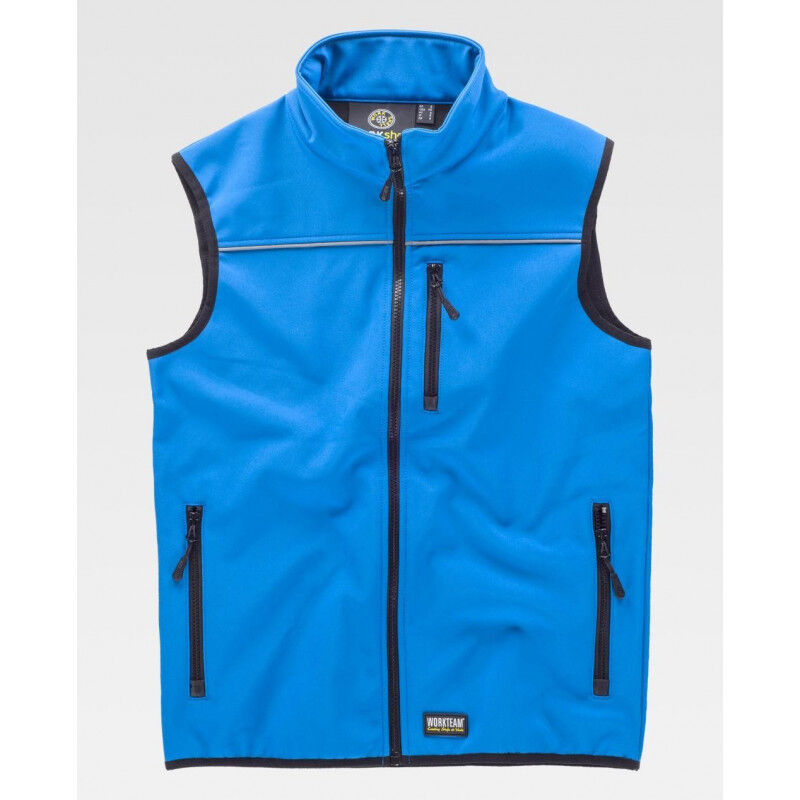 

Chaleco Sport con membrana interior transpirable S9310 Workshell | XL - Celeste - Workteam