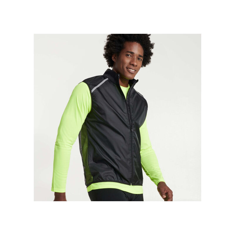 

Roly - Chaleco técnico ligero de running CQ668400221 | Negro - XS