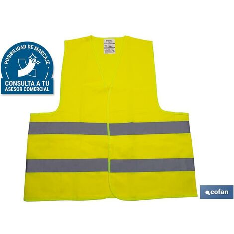 CHALECO REFLECTANTE AMARILLO