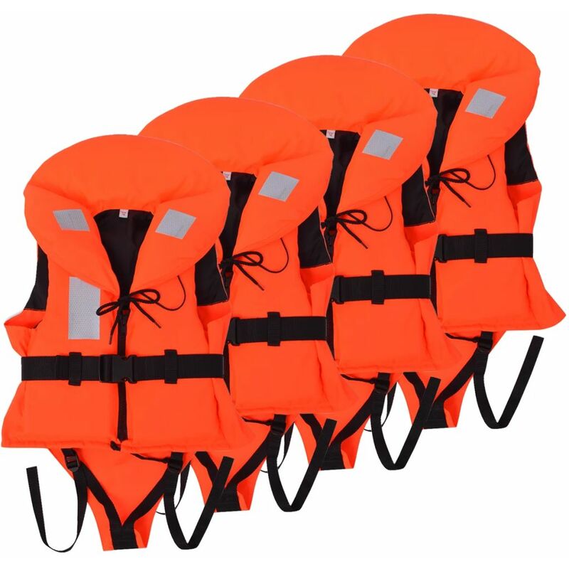 

Bh Design - Chalecos de ayuda de flotación para niños 4 uds 100 N 20-30 kg