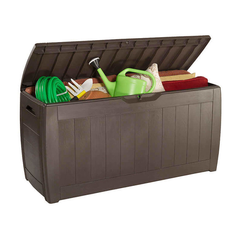 Keter - Hollywood Box de Rectangular Storage Brown