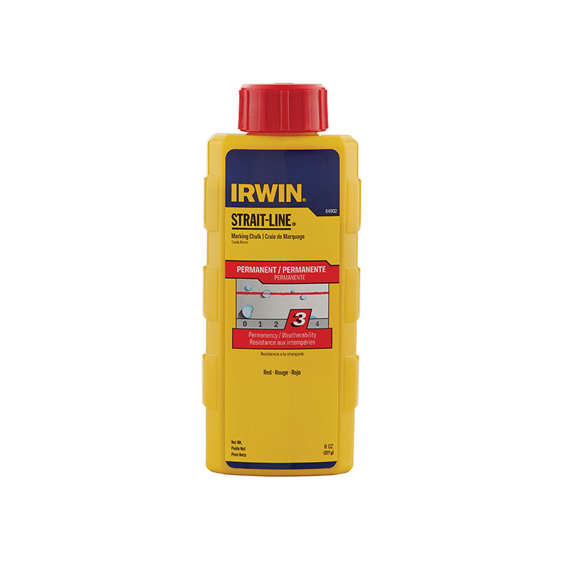 FP - Irwin strait-line T64902 Chalk Refill Red 227g 8oz STL64902