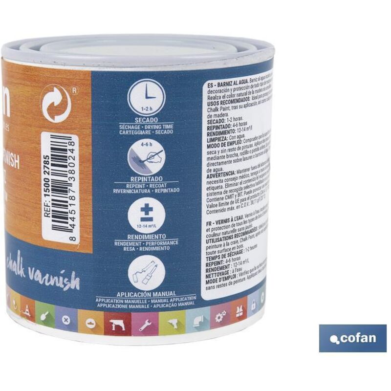 Vernice a Gesso Satinata all'Acqua 250ml