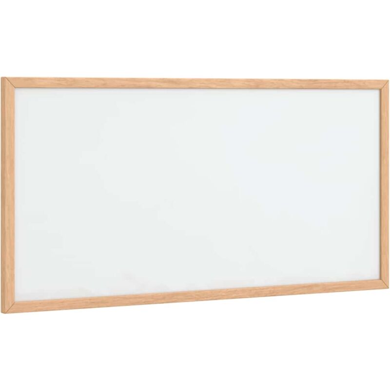 Magnetic Whiteboard with Solid Pine Wood Frame 60x30 cm Vidaxl