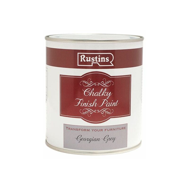 Rustins - CHAPG250 Chalky Finish Paint Georgian Grey 250ml RUSCPG250