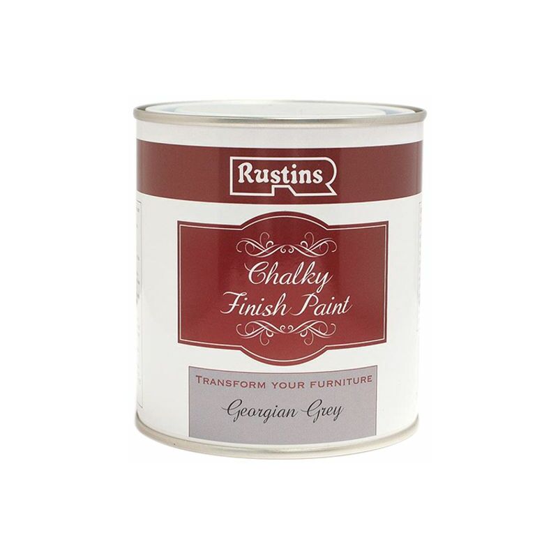 Rustins - CHAPG500 Chalky Finish Paint Georgian Grey 500ml RUSCPG500