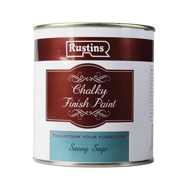 Rustins - CHAPS500 Chalky Finish Paint Savoy Sage 500ml RUSCPSS500