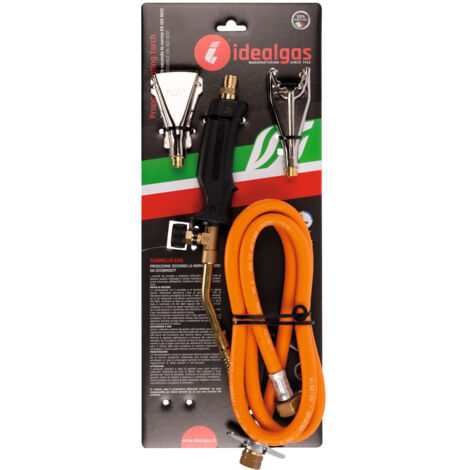 Chalumeau avec 3 brûleurs interchangeables ø 17, 22 ou 40 mm