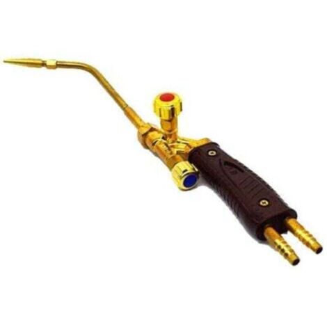 Chalumeau de soudage oxyacétylène oxypropane, résistant à la chaleur, dispositif de soudage à l'air pour le soudage par injection (H01-6), 39 cm