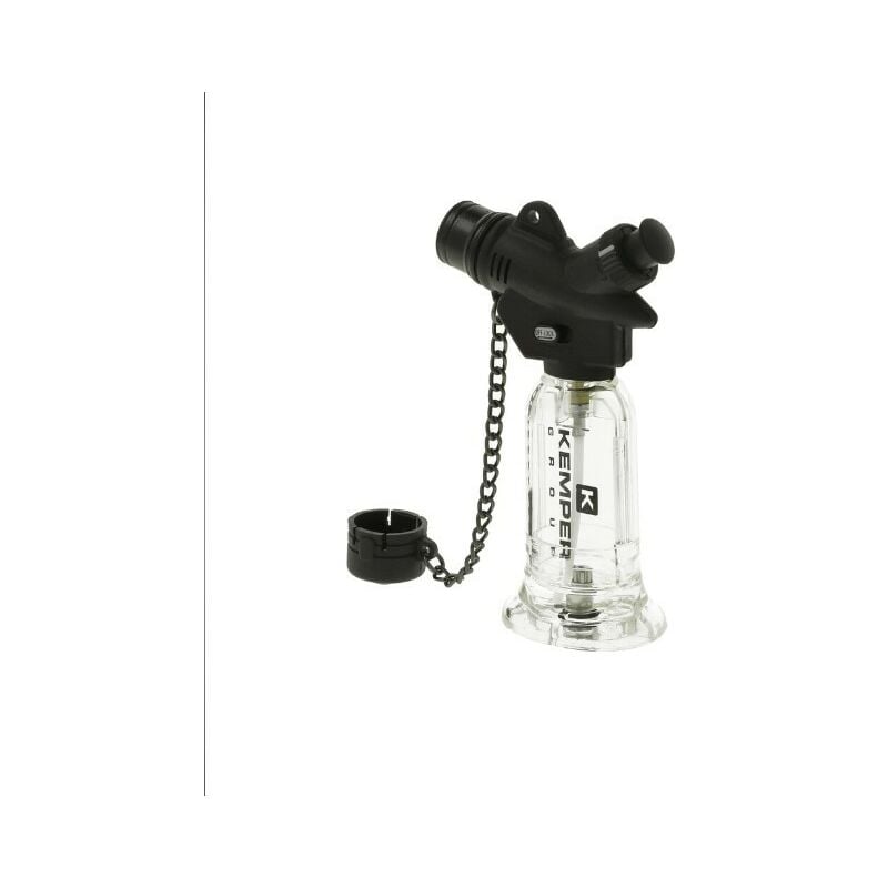 Chalumeau gaz de poche rechargeable avec allumage piézoélectrique