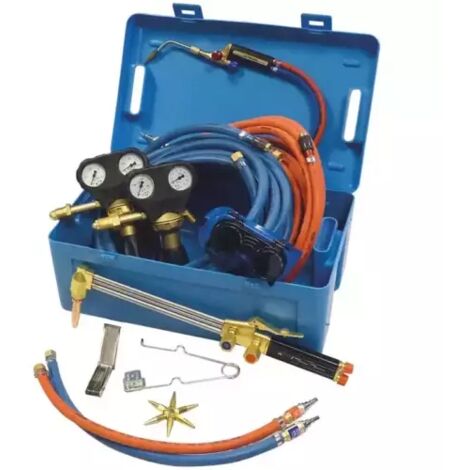 Chalumeau OXY - GAZ kit complet avec tuyaux 2x10 m