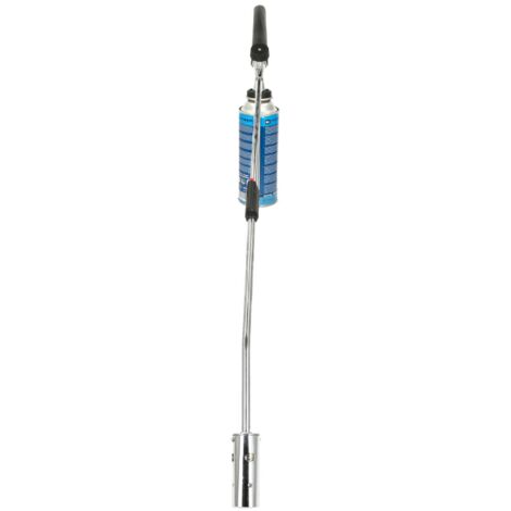 Chalumeau spécial pour désherbage avec cartouche de pression de gaz
