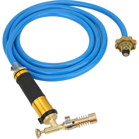 Chalumeau turbo pour plomberie à gaz, coupe-pipeline, soudage, brasage au propane avec tuyau
