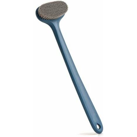 CHAM - NMJGKR Limpiador de ducha para hombres mayores Mujeres Cepillo de baño Ducha Limpiador de espalda Cepillo corporal (38 cm, azul)