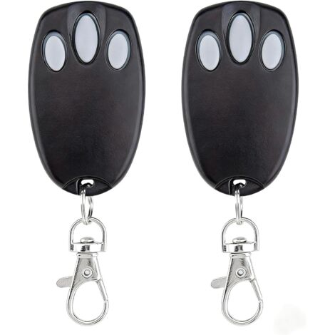 Chamberlain Lot de 2 télécommandes de rechange pour porte de garage Chamberlain 94335E, 84335E, ML500, ML700, ML850, Merlin+ C945, C840 Security, 433,92 MHz