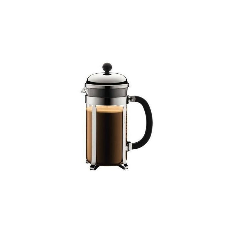 Bodum - chambord - Cafetiere a piston 8 tasses, 1.0 l, acier inox