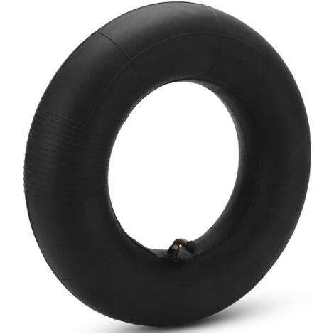 Chambre à air 6" 4,10-3,50 valve schrader courbée 45° Remorque Chariot Brouette Tondeuse Diable Scooter Moto Quad