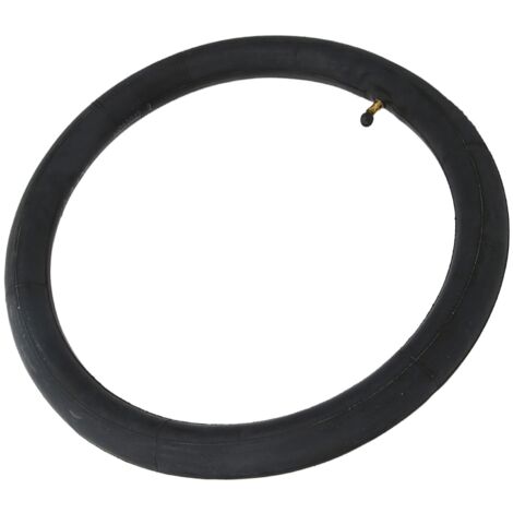 Chambre à air en caoutchouc butyle pour vélo électrique avec valve métallique coudée - Accessoires pour vélos électriques (16 x 2,125)