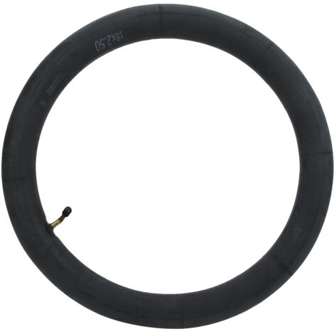 Chambre à air en caoutchouc butyle pour vélo électrique, valve métallique coudée (18x2.50) - Accessoires E-bike