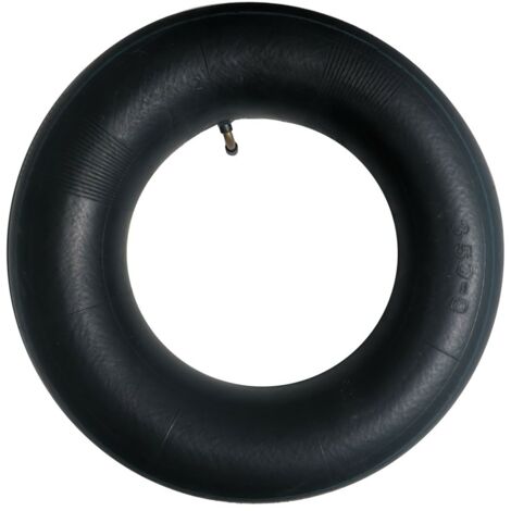Chambre à air pour roue avec valve coudée - 370 mm - Noir