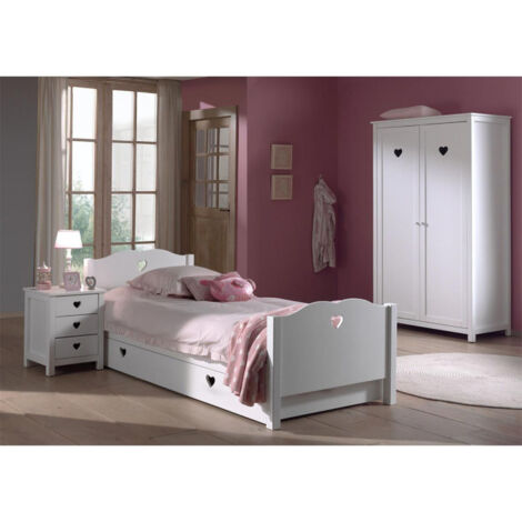 Chambre Complète 5P "Amori II" Blanc