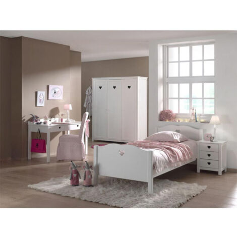 Chambre Complète 5P "Amori III" Blanc