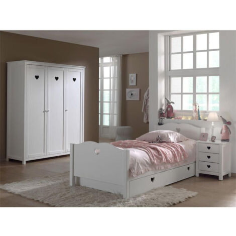 Chambre Complète 5P "Amori IV" Blanc