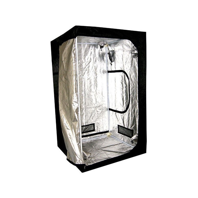 Black Box - Chambre de culture - Grow tent - 120x120x200cm Black Silver
