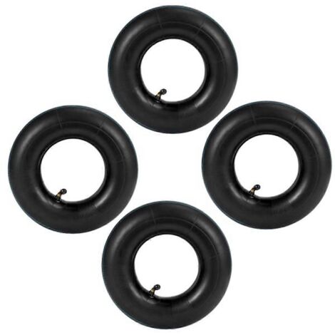 chambres à air 4.10/3.50-4 pouces pour diable, noires