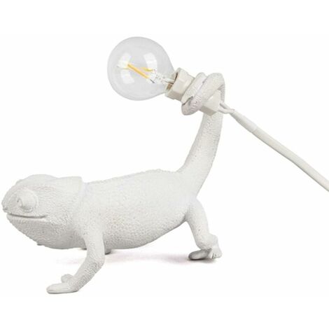 Chameleon lamp bedroom resin chameleon desk lamp bedside lamp wall lamp desk lamp