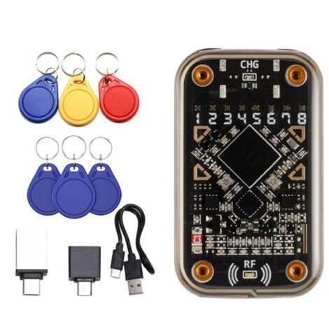 Chameleon Ultra kontaktloser Smartcard-Emulator. RFID-Smart-Lesegerät + Schlüsselanhänger. 3xCUID/UID-kompatibel mit NFC-Lese- und Schreibfunktion