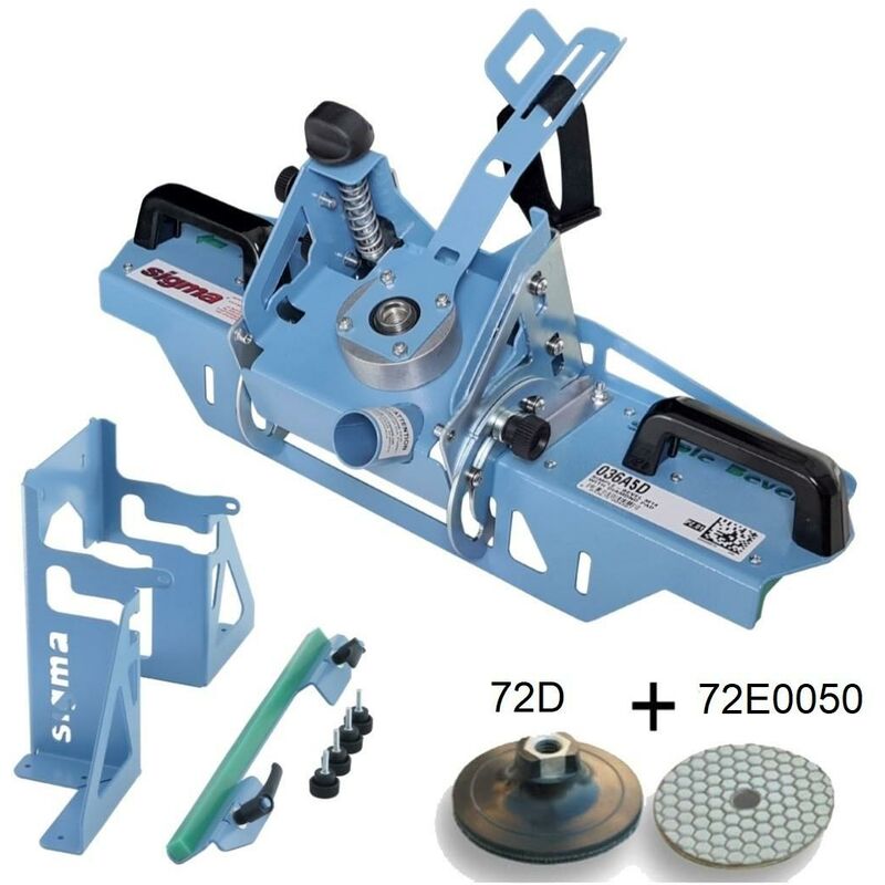 Chamfer machine Sigma simple bevel tiling bevel 36A5D + fixing kit 36C4