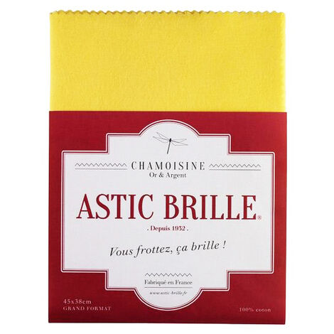 Chamoisine Métaux Astic Brille 45x38cm