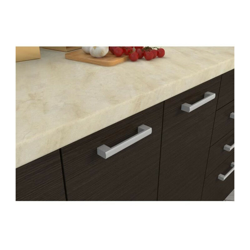 CHAMONIX Plan de travail Stratifié - L 180 cm - Ep 28 mm - Beige mat