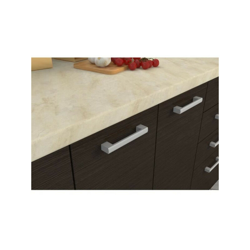 Chamonix Plan de travail Stratifié - l 240 cm - Ep 28 mm - Beige mat