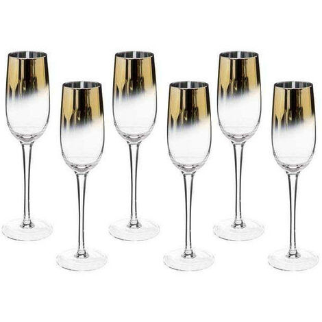 Champagnergläser ARYA, 210 ml, 6er-Set