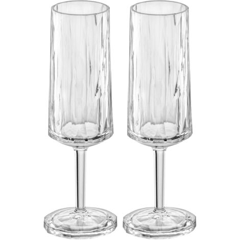 Champagnergläser CLUB No. 14, Superglas, 2 x 100 ml, KOZIOL