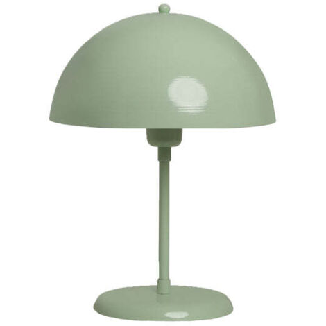 Champignon Moderne Minzgrün Tischlampe, Wohnbeleuchtung, Metallkopfteil, Nachttischlampe, Leselampe