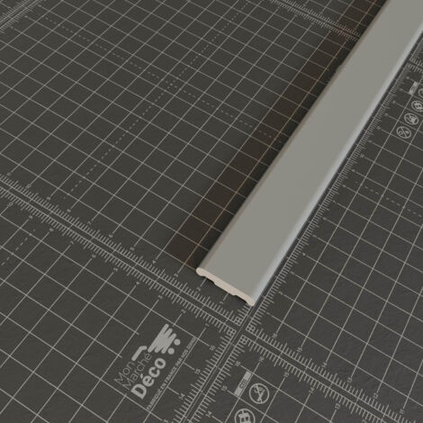 Champlat PVC Cellulaire 25 mm - Longueur 2.50 m - Lot de 5 - Gris