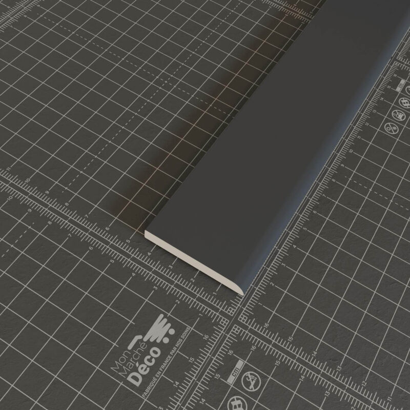 Champlat pvc Cellulaire 45 mm - Longueur 2.50 m - Anthracite, Lot de 5