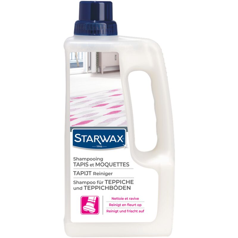 

Champú abrillantador 'Alfombra - Alfombras' - 1L - Starwax