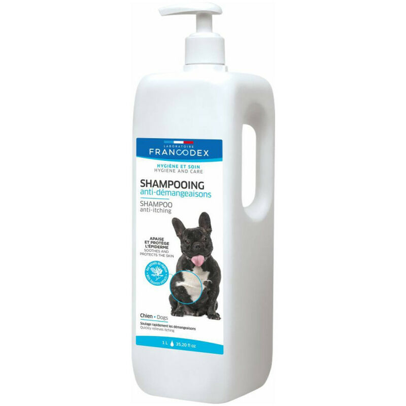 

Champú anti-picazón para perros. 1 litro.