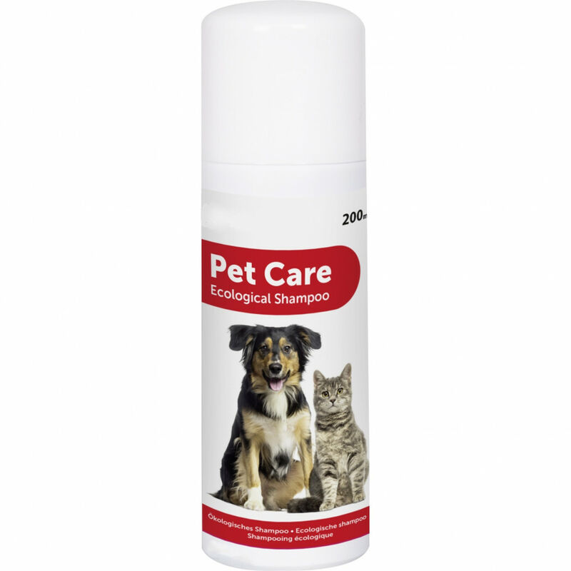 

champú ecológico 200 ml para perros y gatos.