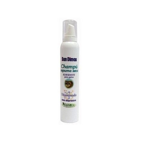 Champú en espuma seca SANDIMAS 200ml para gatos